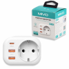 Розетка адаптер MC-103 с USB-портом 4000W