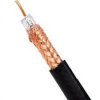 Кабель коаксиальный RG-6U Мастерсат (чёрный)
