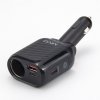 Адаптер автомобильный MU-202 (120 Вт, дисплей, USB, Type-C)