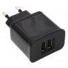 Адаптер питания USB (5V/2.1A, 1105TC-2U, черный)